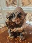 Original Nyform Troll No 126 From Norway Quaint Couple In Love 9 5  Tall W tag
