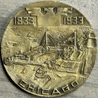 1833-1933 A Century Of Progress Chicago Il  Greenduck Co  Medal 1 50  21 50 Gm
