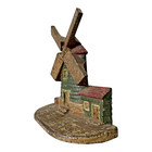 Antique Hubley Windmill Cast Iron Doorstop   10 