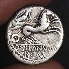 Roma Head Denarius 91bc Ancient Roman Republic Silver Coin Iunius Silanus