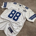 Rare Dallas Cowboys  88 Dez Bryant Authentic Reebok Nfl White Jersey - Size 50