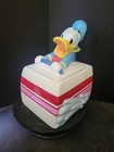 Vintage Rare Disney Matterhorn Ride Canister Set Mickey Donald Goofy Disneyland