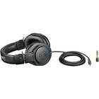 Audiotechnica Athm20x Closedback Professional Studio Monitor Headphones Black