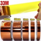 1pc Kapton Polyimide Heat Resistant Insulation Tape 33m Roll - Board Protection