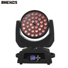Shehds Led 36x18w Wash Zoom Rgbwa uv Moving Head Lighting Stage Light Or Case