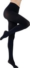 Women s 80d Ultra Soft Opaque Tights  High Waist Solid Color Footed Pantyhose