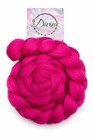 Divine Dyeworks Raspberry Merino Wool Roving 6oz Pink Fiber Spinning Felt 