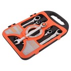 Ratchet Wrench Set Metric Combination Kit Fixed Spanners Tool 7 Piece 8mm-19mm