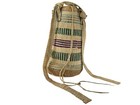 Antique Native American Nez Perce Woven Corn Husk  sally Bag  Bucket Bag