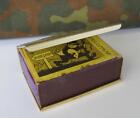 1960s Vintage Russian Matchbox W metal Holder     Poachers Are Nature   s Enemies
