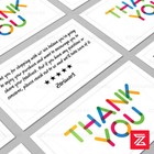 500 Thank You For Your Purchase Business Cards Pro Design 16pt Uv Gloss Or Matte