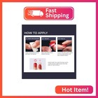 Kiss Impress No Glue Mani Press On Nails  Design   astound   White  Short Size 