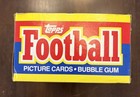 1985 Topps Football Empty Display Box    2  Wax Pack Wrappers