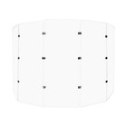 Drum Shield Premium Acrylic Drum Screen - 5 Panels 2ft X 5ft With Chrome Hinges
