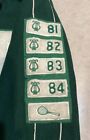 Vtg Dayton High School Varsity Letterman Jacket Tennis Band 80   s Women   s Sz 36