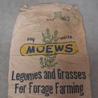 Moews Seed Sack Double Sided Graphics Legumes And Grasses For Forage Farming  3