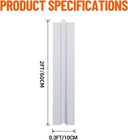 100-200pcs Aluminum Radiant Floor Heat Transfer Plates 2-4ft For 1 2  Pex Tubing