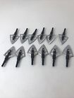 12pcs 100 Grain 2 Blades Stainless Steel Broadheads For Crossbow Compound Bow