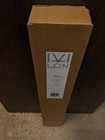 Ivilon Drapery Treatment Window Curtain Rod Set 28-48  1-1 8  Black   Wall Mount