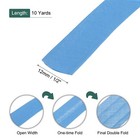 1 2 Inch Double Fold Bias Tape Continuous Bulk Bias Tape Blue 10 Yards