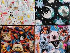 Lot Of 4 Handmade Cat Kitty Kitten Organic Catnip Mat Toys