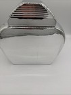 Coca-cola Silver Retro Jukebox Style Collectible Memorabilia Chrome Cookie Jar