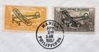 1937 Philippines Cover  Airmail  First Flight Manila To Hong Kong China