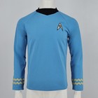 Cosplay The Original Series Kirk Gold Spock Blue Red Shirt Tos Starfleet Uniform