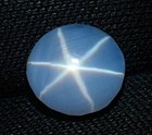 10 6 Ct Natural Light Blue Star Sapphire 6 Rays Oval Cut Gemstone Certified