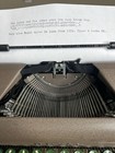 Vintage Beautiful 1952 Royal Quiet De Luxe Portable Typewriter  V nice W case