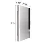 Stainless Steel Card Holder Case     Pocket Metal Wallet For Business  Id  Credit