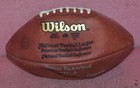 Drew Bledsoe Int  1 4th And Goal Game Used Football 