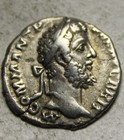 Rare Original Ancient Roman Silver Coin Denarius Commodus 189ad Fortuna Horse
