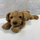 Ty Classic Scooter Puppy Dog Floppy Plush 16  Brown Stuffed Animal Toy Vtg 1999