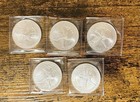 Lot Of 5 U s  999 2022 -1- 0 Z American Eagle C 0 i n 
