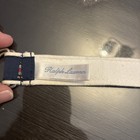 Baby Boy Ralph Lauren Baby Blue White Lighthouse Knot Canvas Belt Sz 24 Month