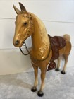 Vintage Breyer Palomino Western Horse W  Snap Saddle Old Style Reins- Very Nice