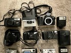 Digital   Film Camera Lot - Fujifilm  Polaroid  Nikon  Ricoh  Canon  Lumix Parts