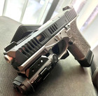 Glock 19 Gen 3 Custom Slide Ported Barrel Complete G19 Upper Rmr Cut  free Knife
