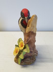 Andrea By Sadek Downy Woodpecker 9386 Porcelain Bird Figurine 5046