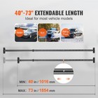 Adjustable Cargo Bar Pickup Truck Bed Holder Stabilizer 40 -73 