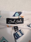 New  Bad Birdie Core Short Sleeve White Golf Polo    crushable    Beer Can Men s Xl