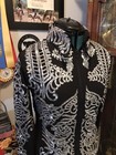 Western Pleasure Horsemanship Showmanship Silver Black Sequin Horse Show Jacket