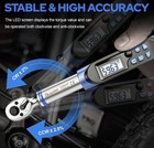 Digital Torque Wrench Electronic Torque Wrench 3 8  Drive 3 1-62 7 Ft lb