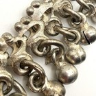 Vintage Bb 925 Sterling Silver Tribal Dangle Anklet 41g 11 25   