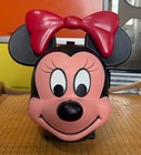 Vintage Walt Disney Minnie Mouse Red Bow Aladdin Lunch Box 1980s 90s Pop Art
