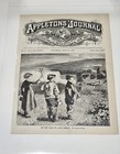 1869 Winslow Homer  on The Road To Lake George  Antique Appletons Journal 