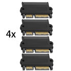 4x Sas To Sata 22-pin Male Converter Sff-8482 Female Hdd Hard Drive Raid Adapter