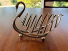 Vintage Swan Toast Rack By Epns