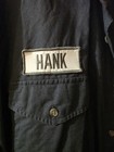 Hank 3 Iii Work Shirt   Patches   Home Made   One Of A Kind